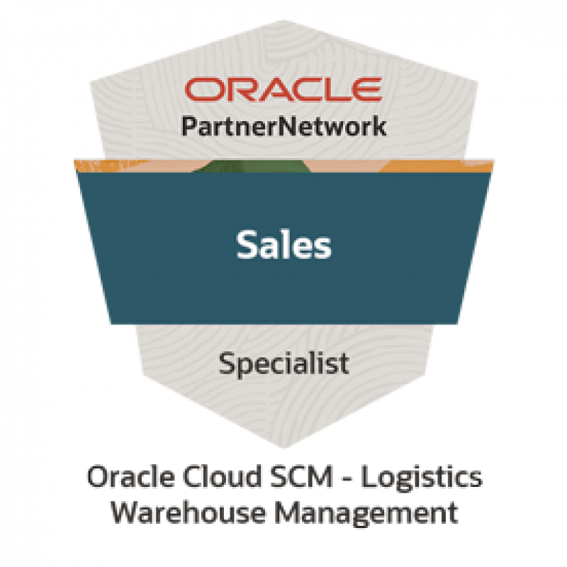 Oracle Sales Specialist - Logistics Warehouse Management